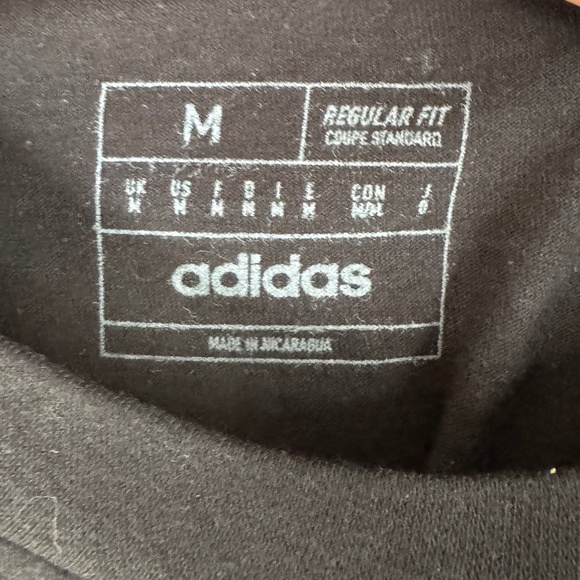 NEW WITH TAGS Adidas Black and Gold Pittsburgh Penguins Shirt  Size Medium - Picture 4 of 10